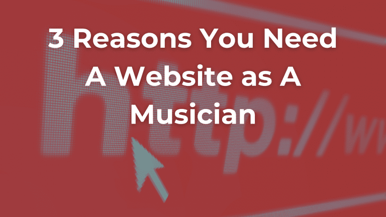 3 Reasons You Need A Band Website - SongShop - SongShop Online Song Pitching & Licensing